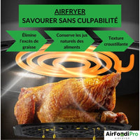 Airfryer 6L: Cuisinez plus sainement avec notre friteuse sans huile